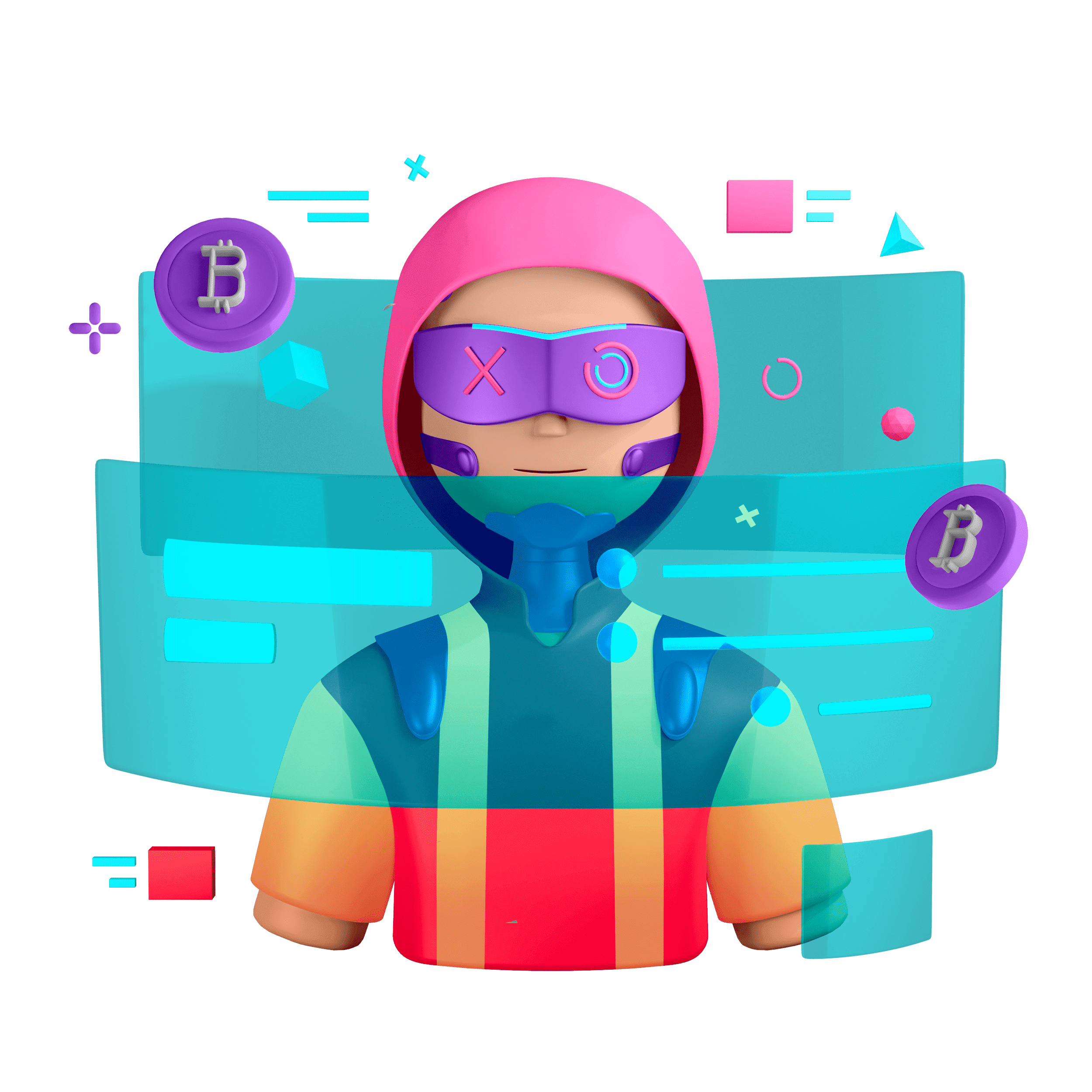 BTCMixersHub futuristic network visualization